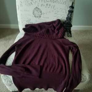 burgundy sweater